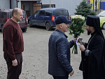 В праздник Благовещения Пресвятой Богородицы епископ Россошанский и Острогожский Дионисий совершил Божественную литургию в храме Вознесения Господня города Калач