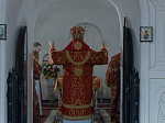 Преосвященнейший Сергий, епископ Борисоглебский и Бутурлиновский совершил Божественную литургию в Костомаровском Спасском женском монастыре