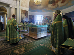 Епископ Россошанский и Острогожский Дионисий принял участие в торжественном богослужении в обители князя Даниила Московского