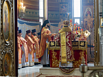 Преосвященнейший Дионисий, епископ Россошанский и Острогожский совершил Божественную литургию в Свято-Ильинском кафедральном соборе г. Россошь