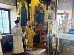 В Неделю 12-ю по Пятидесятнице митрополит Сергий (Фомин) и епископ Дионисий и совершили Божественную литургию в Покровском соборе города Воронежа