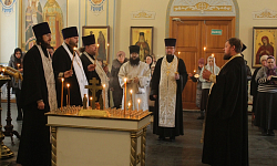 В Острогожске молитвенно отметили 83-ю годовщину освобождения города от немецко-фашистских захватчиков