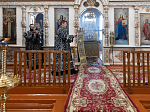 В среду 3-й седмицы Великого поста епископ Дионисий совершил Литургию Преждеосвященных Даров в храме иконы Божией Матери «Казанская» с. Новотолучеево