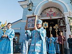 Епископ Россошанский и Острогожский Андрей сослужил митрополиту Воронежскому и Лискинскому Сергию в день престольного праздника в Покровском соборе г. Воронежа