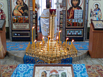 Богослужение в праздник Сретения Господня в Зайцевке
