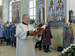 Епископ Россошанский и Острогожский Дионисий возглавил праздничное богослужение в храме святого мученика Иоанна Воина города Богучара