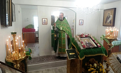 В храме преподобного Сергия Радонежского в селе Русская Буйловка Павловского благочиния отпраздновали престольный день
