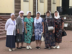 Паломники из Верхнемамонского района поклонились мощам святой блаженной Матроны Московской
