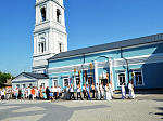 В день Преображения Господня в Казанском храме города Павловска совершились праздничные богослужения