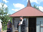 В селе Тимирязево на местном источнике был совершен водосвятный молебен