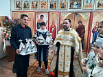 Клирик Богучарского благочиния поздравил юных жителей Кантемировского района с Рождеством Христовым
