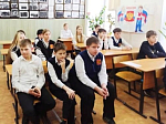 Иеродиакон Захария (Касьянов) провел беседу с учащимися школы № 4 Острогожска о смысле жизни и образовании