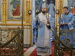 В праздник Благовещения Пресвятой Богородицы епископ Россошанский и Острогожский Дионисий совершил Божественную литургию в храме Вознесения Господня города Калач