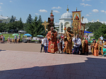 Преосвященнейший Дионисий, епископ Россошанский и Острогожский, возглавил торжества в честь 20-летия Свято-Ильинского кафедрального собора г. Россошь