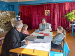 В Михайловском СДК священник принял участие на встрече, посвященной Дню православной книги