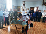 Казаки Северо‑Донского округа приняли присягу в Преображенском храме поселка Заболотовка
