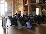 В среду первой седмицы Великого поста епископ Россошанский и Острогожский Андрей совершил Литургию Преждеосвященных Даров