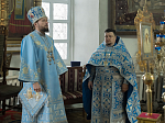 В праздник Благовещения Пресвятой Богородицы епископ Россошанский и Острогожский Дионисий совершил Божественную литургию в храме Вознесения Господня города Калач
