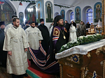 В попразднство Рождества Христова Преосвященнейший епископ Дионисий совершил Божественную литургию в храме Вознесения Господня города Калач