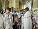 «Торжественное богослужение в день Преображения Господня в храме Святой Живоначальной Троицы рабочем поселке Кантемировка