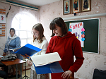 Воспитанники воскресной школы Казанского храма п. Каменка отметили День отца