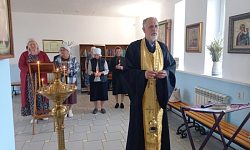 В храме «Спорительница хлебов» села Галиевке почтили память погибших мирных жителей города Воронежа