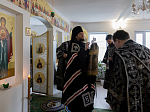 В пятницу 3-й седмицы Великого поста епископ Дионисий совершил Литургию Преждеосвященных Даров в Троицком храме с. Елизаветовка