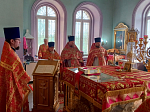 В храме Афанасия Александрийского села Солдатское торжественно отметили престольный праздник