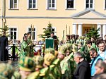 В день памяти прп. Сергия Радонежского Правящий Архиерей Россошанской епархии сослужил Предстоятелю Русской Церкви за Литургией в Троице-Сергиевой лавре
