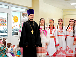 Иерей Никита Кравцов посетил фестиваль народов России «В единстве – наша сила! Вместе мы – Россия!»