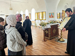 Молодежный актив Свято-Ильинского кафедрального собора города Россошь посетил храм в селе Урыв Острогожского благочиния