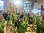 В день памяти преставления Сергия, игумена Радонежского епископ Дионисий сослужил сонму Архипастырей в Гефсиманском Черниговском скиту