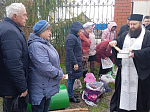 В преддверии праздника Светлой Пасхи в Казанском храме поселка Каменка состоялось освящение пасхальной снеди