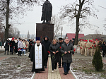 В с. Верхний Мамон священник принял участие в митинге, посвященном годовщине начала операции «Малый Сатурн»