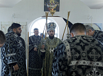 Глава Россошанской епархии совершил Литургию Преждеосвященных Даров в храме Вознесения Господня села Большая Казинка Павловского благочиния