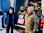 Руководитель епархиального медицинского отдела передал гуманитарную помощь военнослужащим специальной военной операции