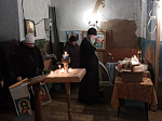 На окормляемых приходах благочиния совершены праздничные молебные пения и панихиды