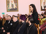 Правящий Архиерей встретился с родителями и воспитанниками воскресной школы «Добро» при Свято-Ильинском кафедральном соборе города Россоши