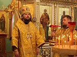 Архипастырь совершил Божественную литургию в Никольском храме плодосовхоза «Острогожский»