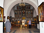 Божественная литургия в Казанском храме Павловска перед наступлением Нового года