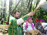 Водосвятный молебен на источнике Пресвятой Троицы