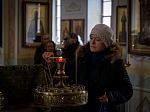 Во вторник первой седмицы Великого поста Преосвященнейший епископ Дионисий совершил повечерие с чтением Великого канона прп. Андрея Критского в Тихоновском соборном храме города Острогожска