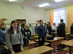 Благочинный благословил учащих и учащихся Калачеевской гимназии № 1 на предстоящий год