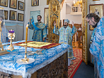 Епископ Дионисий 21 июля, в день празднования Казанской иконы Божией Матери, совершил Божественную литургию в Казанском храме пгт Каменка, центре Каменского благочиния