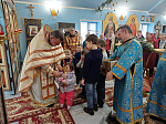 На приходах благочиния детей поздравили с Рождеством Христовым