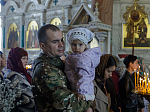 В праздник Входа Господня в Иерусалим глава Россошанской епархии совершил Литургию в Свято-Ильинском кафедральном соборе города Россоши