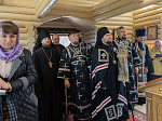 В Великий вторник епископ Дионисий совершил литургию Преждеосвященных Даров в храме Великомученика и Победоносца Георгия, с. Пасеково Кантемировского района