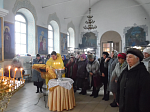 В Богучарском храме вознесли молитву о жертвах ДТП