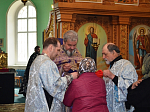 Соборная литургия в селе Петровка