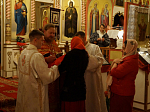 Пасха Христова в Михаило-Архангельском храме Острогожска